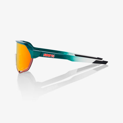 S2® - BORA - hansgrohe Team Gloss Metallic / Matte White - HiPER® Red Multilayer Mirror Lens