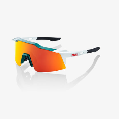 SPEEDCRAFT® SL - BORA - hansgrohe Team Gloss Metallic / Matte White - HiPER® Red Multilayer Mirror Lens