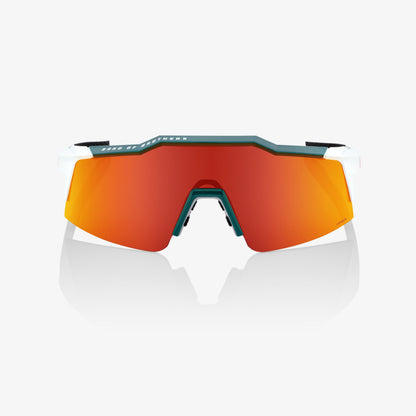 SPEEDCRAFT® SL - BORA - hansgrohe Team Gloss Metallic / Matte White - HiPER® Red Multilayer Mirror Lens