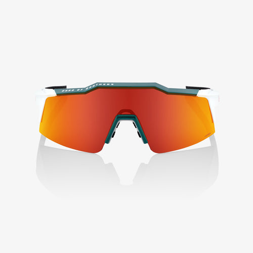 SPEEDCRAFT® SL - BORA - hansgrohe Team Gloss Metallic / Matte White - HiPER® Red Multilayer Mirror Lens
