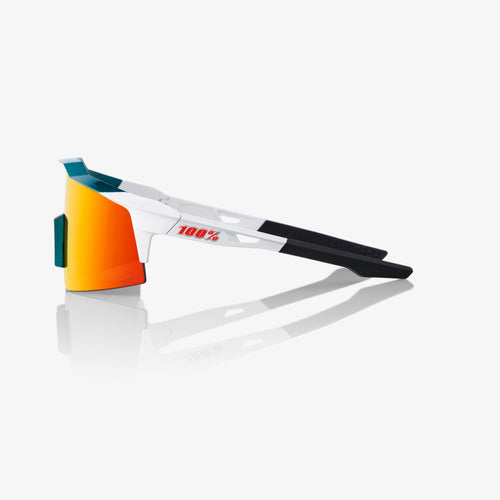 SPEEDCRAFT® SL - BORA - hansgrohe Team Gloss Metallic / Matte White - HiPER® Red Multilayer Mirror Lens