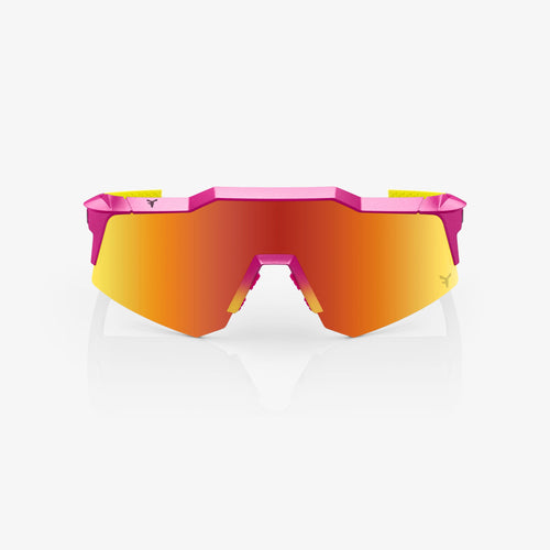 SPEEDCRAFT® XS- Fernando Tatis JR LE Pink / Yellow - HiPER® Red Multilayer Mirror Lens