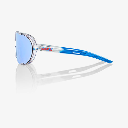 WESTCRAFT + - Jorge Martin SE Polished Clear - HiPER Blue Multilayer Mirror Lens