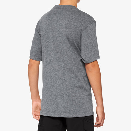 ICON Youth Short Sleeve Tee Heather Grey