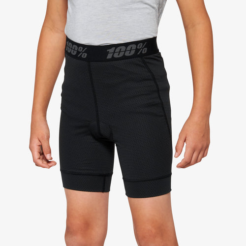RIDECAMP Youth Shorts w/ Liner Black