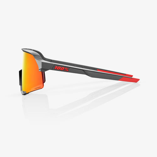 S3™ Matte Gunmetal - HiPER® Red Multilayer Mirror Lens